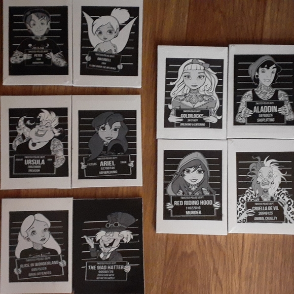 DISNEY characters mug shot canvas Prints. !!!ATTENTION!!!Read details below!!! - Picture 16 of 16